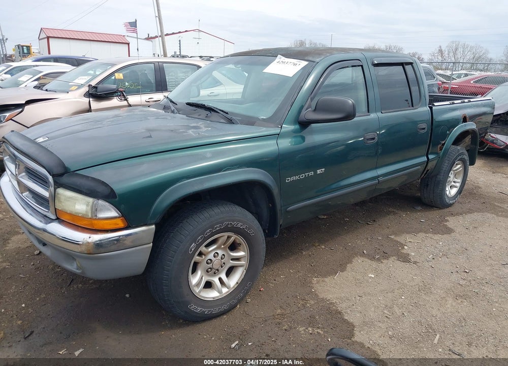 2001 DODGE DAKOTA SLT/SPORT VIN: 1B7HG2ANX1S256902
