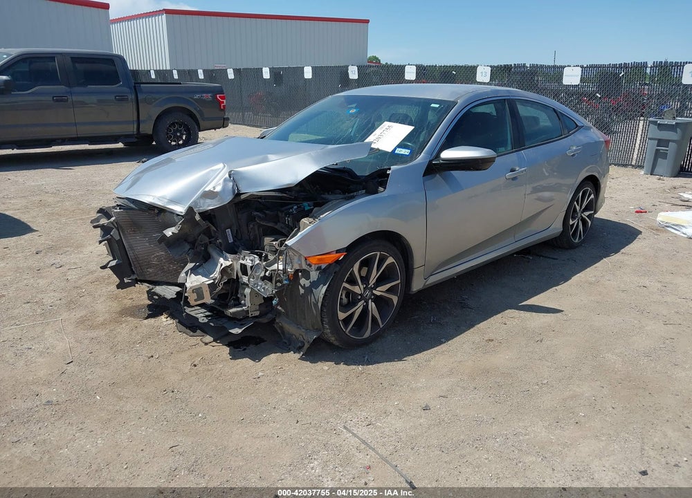 2021 HONDA CIVIC VIN: 19XFC2F86ME003153