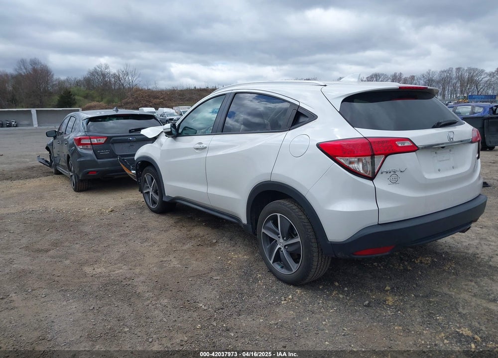 2022 HONDA HR-V AWD EX-L VIN: 3CZRU6H77NM739025