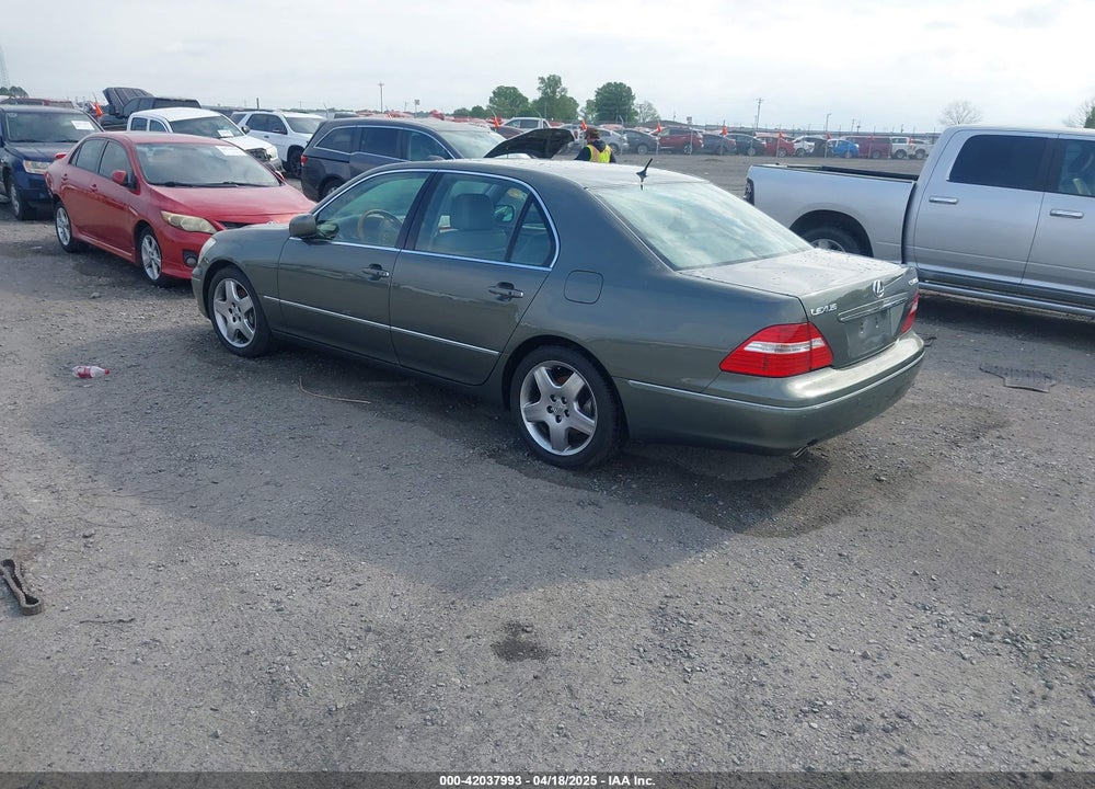 2005 LEXUS LS 430 VIN: JTHBN36F755020696