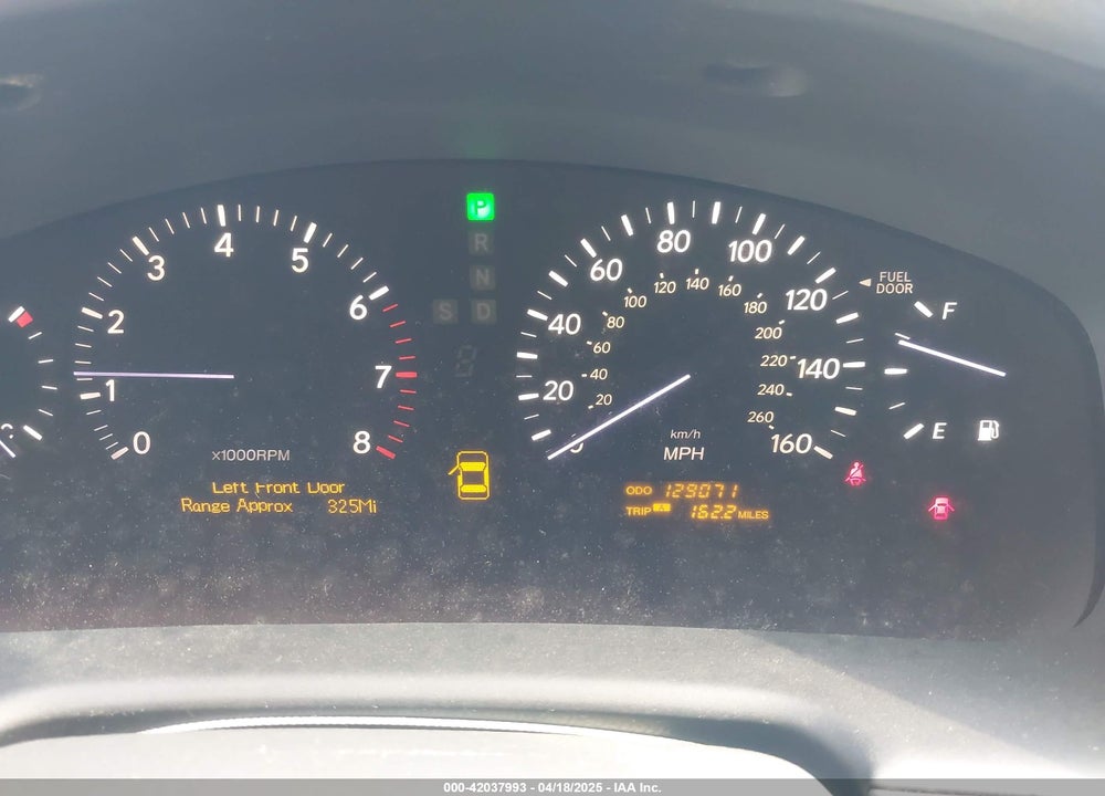 2005 LEXUS LS 430 VIN: JTHBN36F755020696
