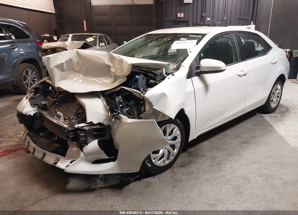 2019 TOYOTA COROLLA LE VIN: 5YFBURHE9KP871926