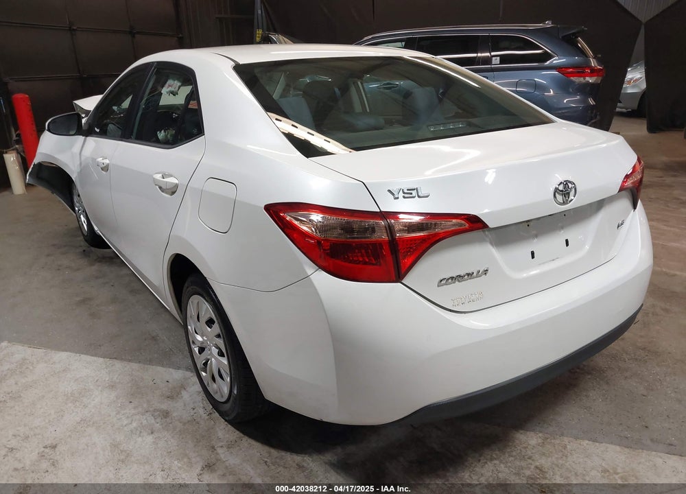 2019 TOYOTA COROLLA LE VIN: 5YFBURHE9KP871926