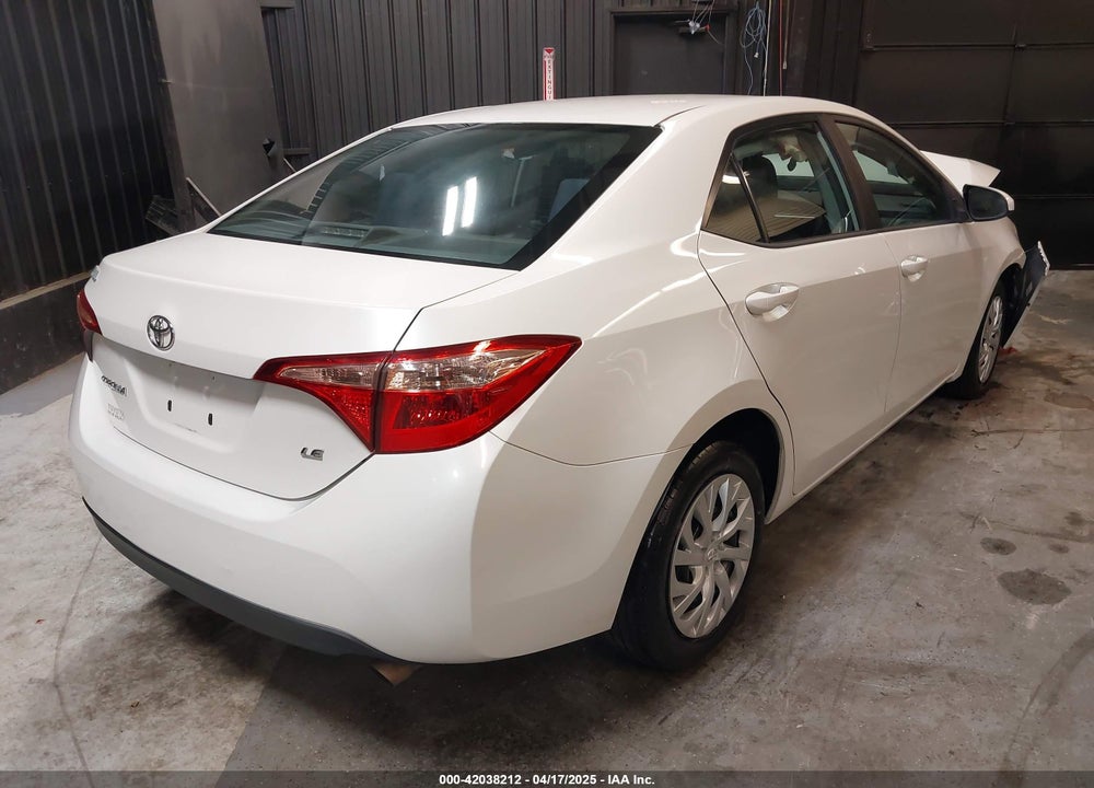 2019 TOYOTA COROLLA LE VIN: 5YFBURHE9KP871926