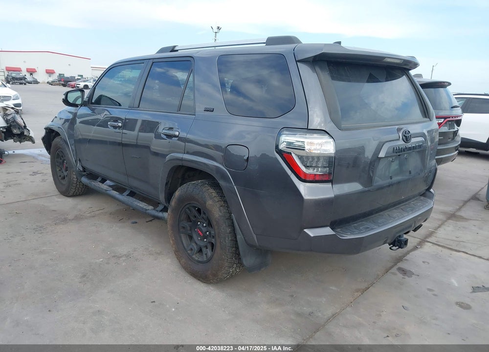 2022 TOYOTA 4RUNNER VIN: JTENU5JR0N6034346