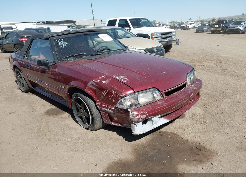 1990 FORD MUSTANG GT/COBRA GT VIN: 1FACP45E4LF128009
