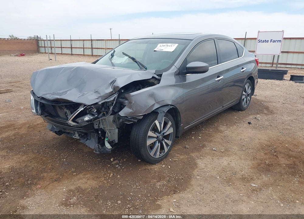 2019 NISSAN SENTRA SV VIN: 3N1AB7AP7KY411992