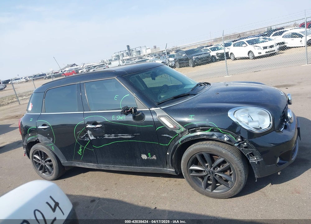 2012 MINI COOPER S COUNTRYMAN VIN: WMWZC5C57CWL59931