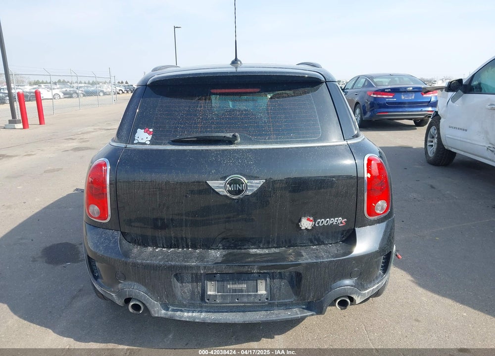2012 MINI COOPER S COUNTRYMAN VIN: WMWZC5C57CWL59931
