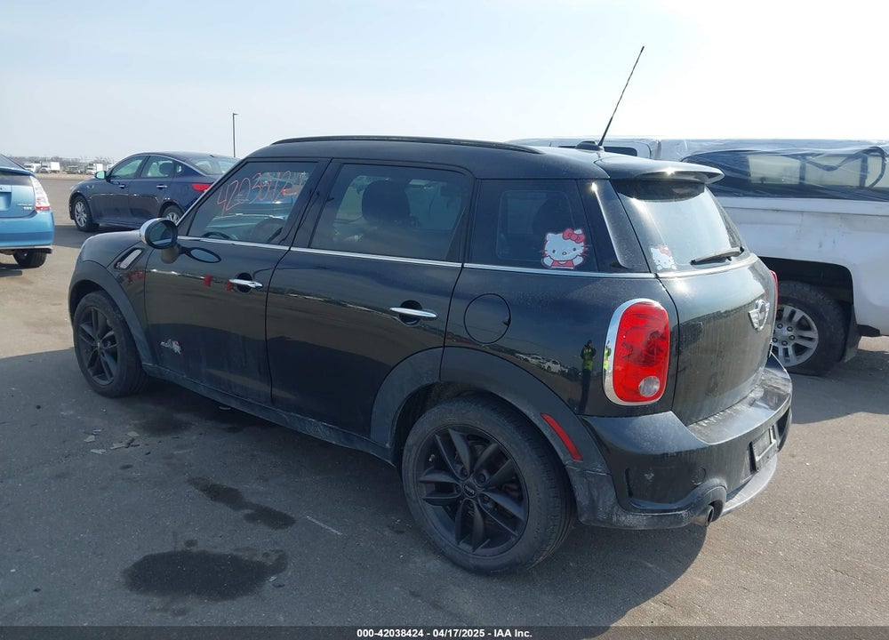 2012 MINI COOPER S COUNTRYMAN VIN: WMWZC5C57CWL59931