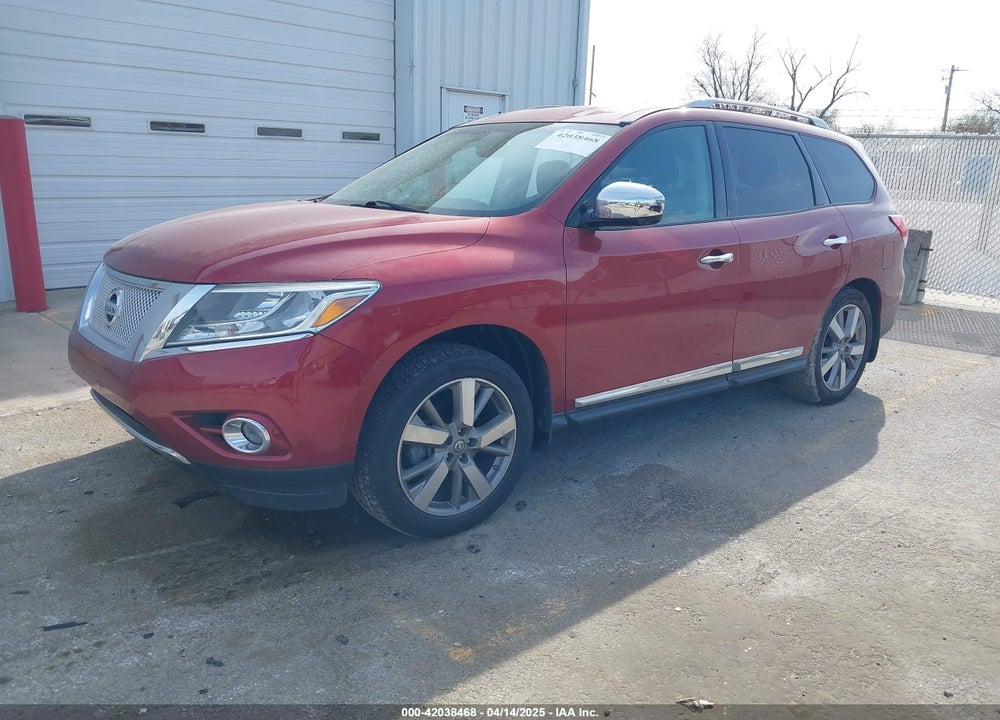 2014 NISSAN PATHFINDER VIN: 5N1AR2MMXEC627678
