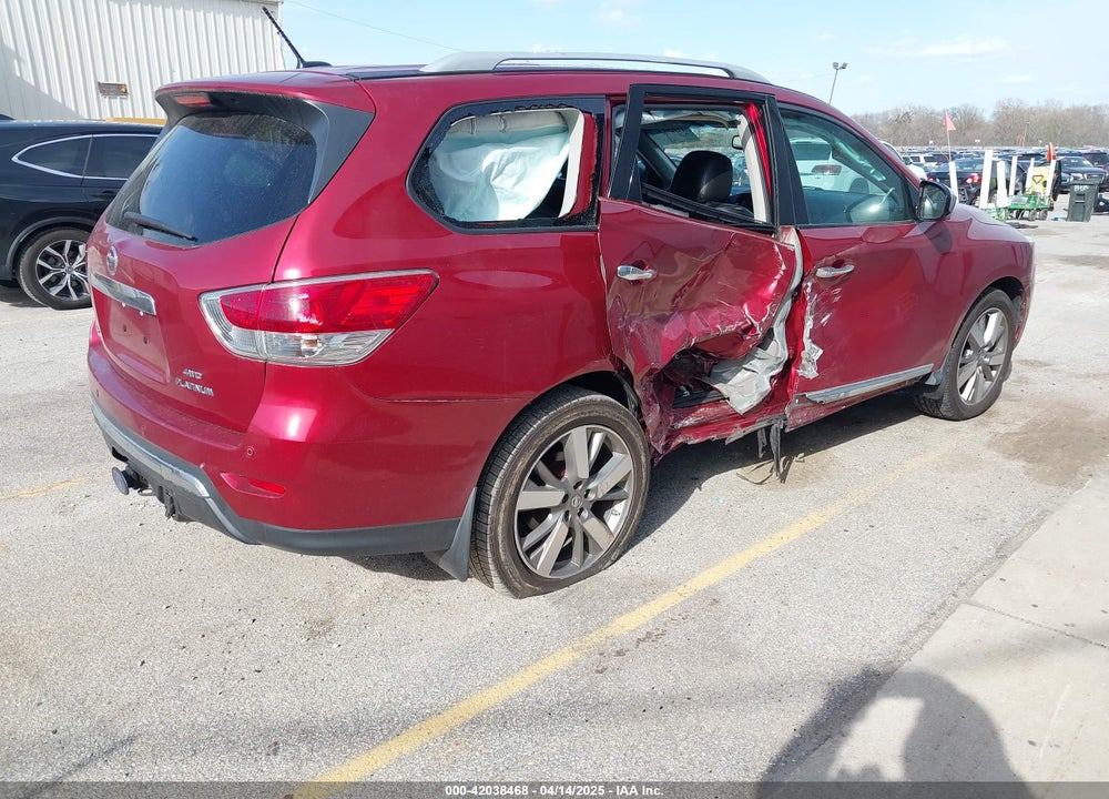 2014 NISSAN PATHFINDER VIN: 5N1AR2MMXEC627678
