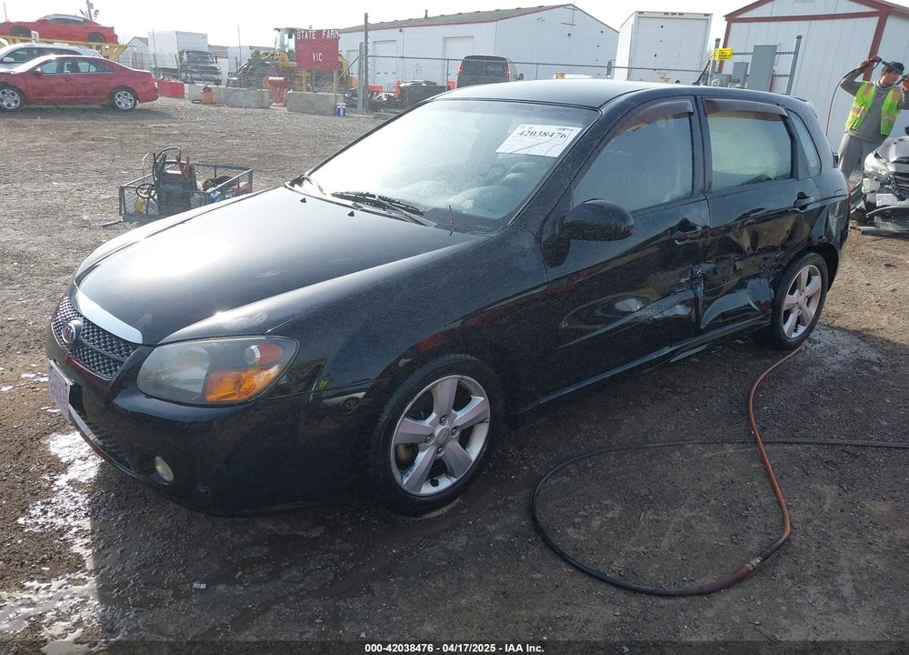 2008 KIA SPECTRA5 SX VIN: KNAFE161685020492