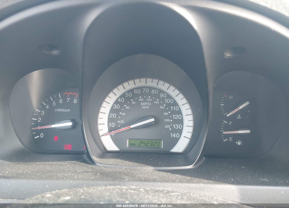 2008 KIA SPECTRA5 SX VIN: KNAFE161685020492