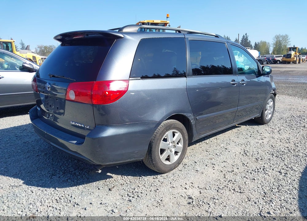 2008 TOYOTA SIENNA LE VIN: 5TDZK23C78S116484