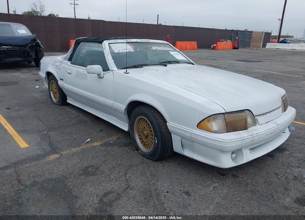 1988 FORD MUSTANG LX VIN: 1FABP40E7JF220733