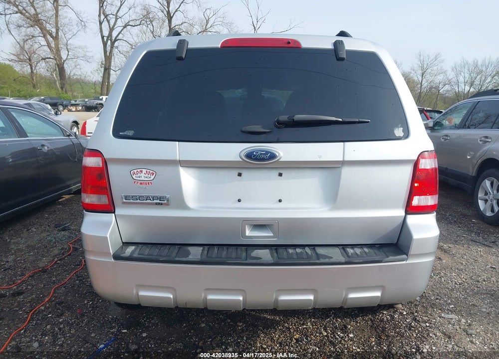 2011 FORD ESCAPE XLT VIN: 1FMCU9D7XBKC11223