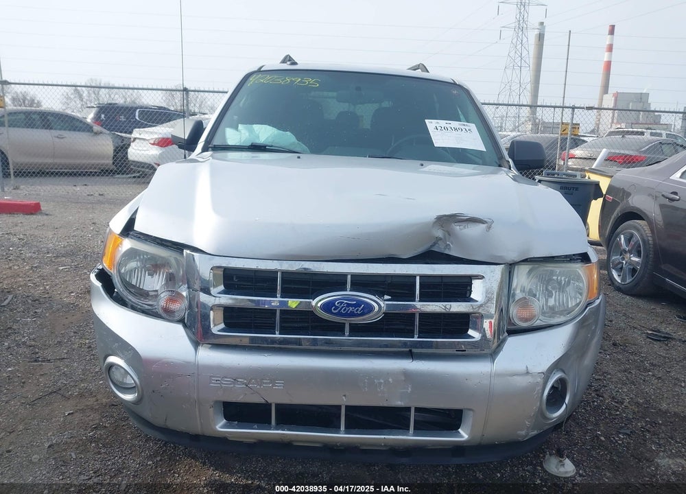 2011 FORD ESCAPE XLT VIN: 1FMCU9D7XBKC11223