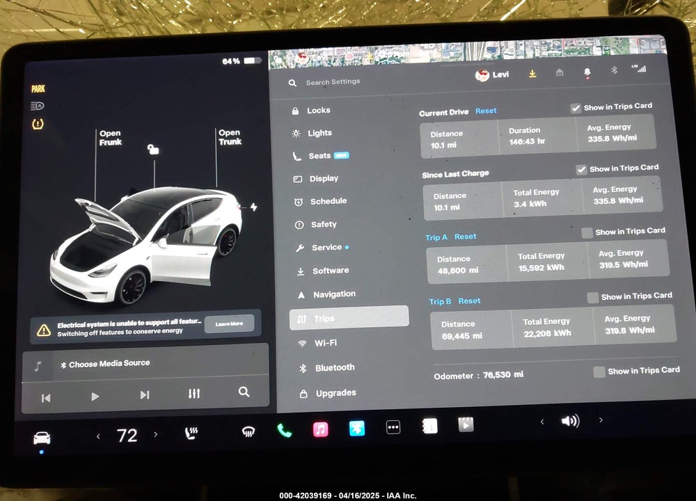 2021 TESLA MODEL Y VIN: 5YJYGDEF4MF075584