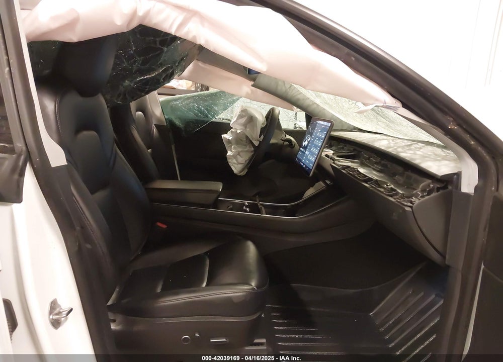2021 TESLA MODEL Y VIN: 5YJYGDEF4MF075584