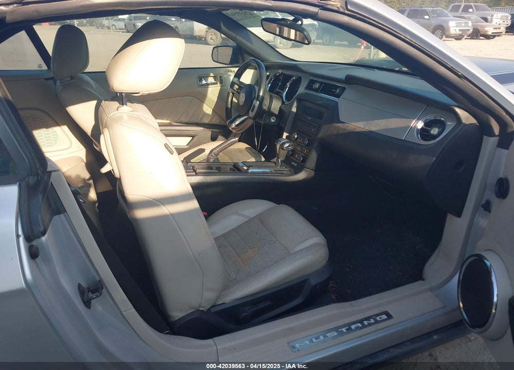 2010 FORD MUSTANG V6/V6 PREMIUM VIN: 1ZVBP8EN3A5109805