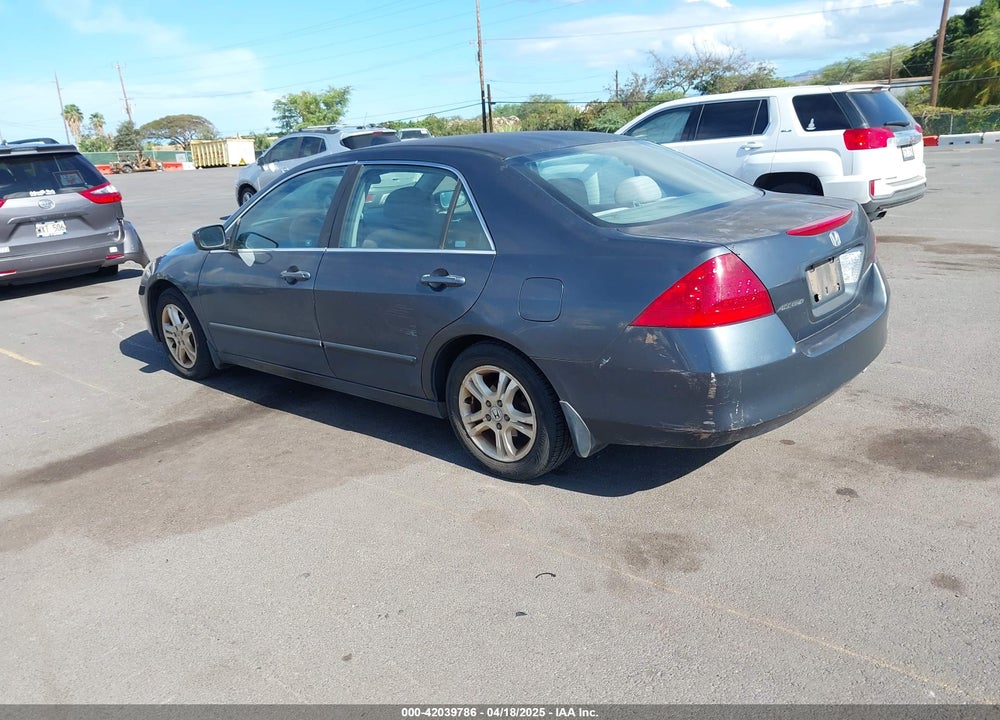 2006 HONDA ACCORD VIN: 1HGCM56746A137644