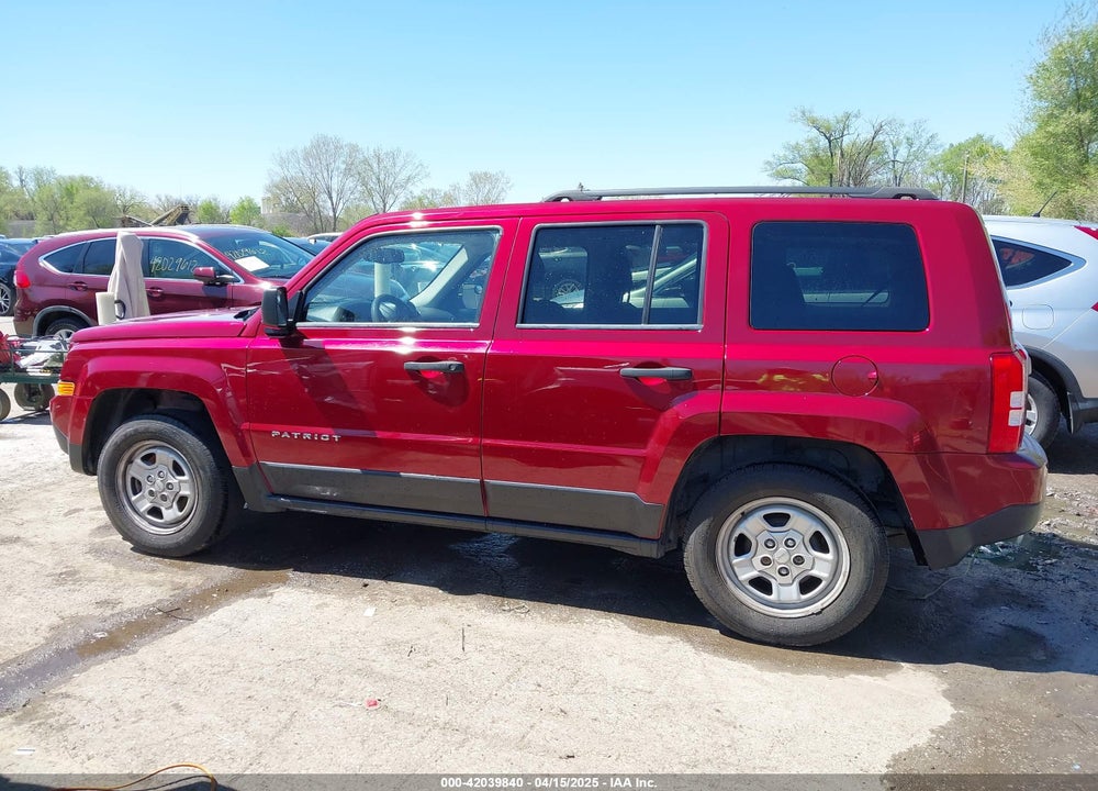 2016 JEEP PATRIOT SPORT VIN: 1C4NJPBA1GD749488