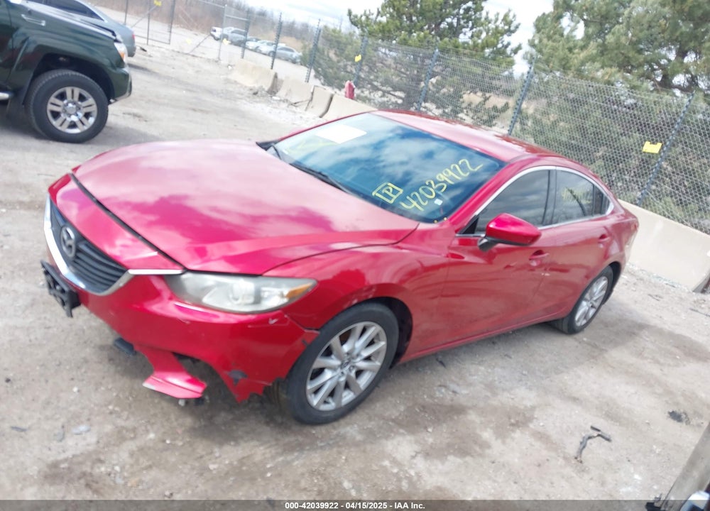 2014 MAZDA 6 VIN: JM1GJ1U50E1102259