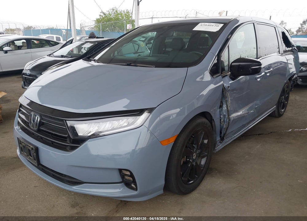 2023 HONDA ODYSSEY SPORT VIN: 5FNRL6H75PB074822