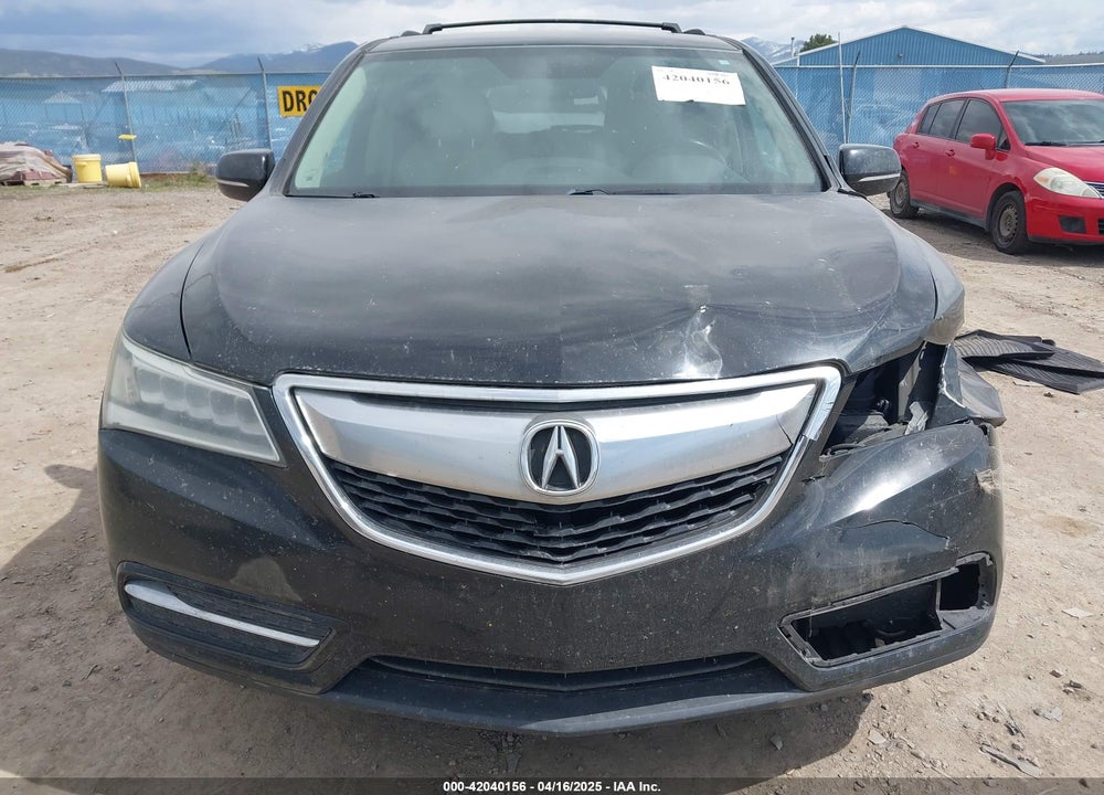 2014 ACURA MDX VIN: 5FRYD4H21EB013027