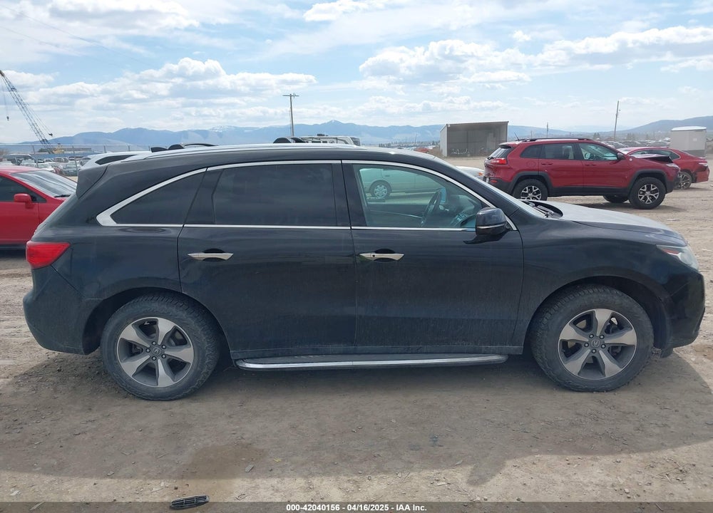 2014 ACURA MDX VIN: 5FRYD4H21EB013027