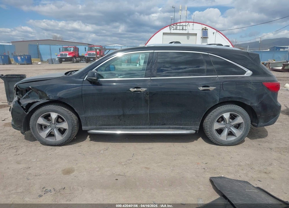 2014 ACURA MDX VIN: 5FRYD4H21EB013027