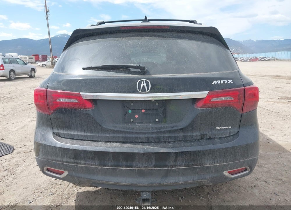 2014 ACURA MDX VIN: 5FRYD4H21EB013027