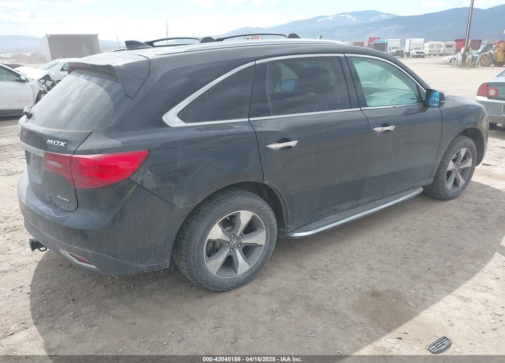 2014 ACURA MDX VIN: 5FRYD4H21EB013027