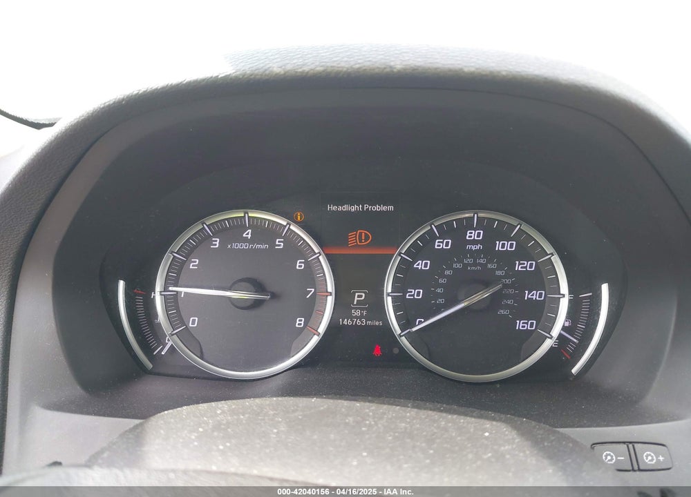 2014 ACURA MDX VIN: 5FRYD4H21EB013027