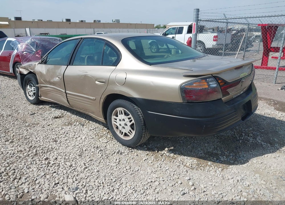2005 PONTIAC BONNEVILLE SE VIN: 1G2HX52K95U150834