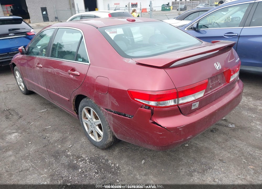 2004 HONDA ACCORD VIN: 1HGCM66834A039412