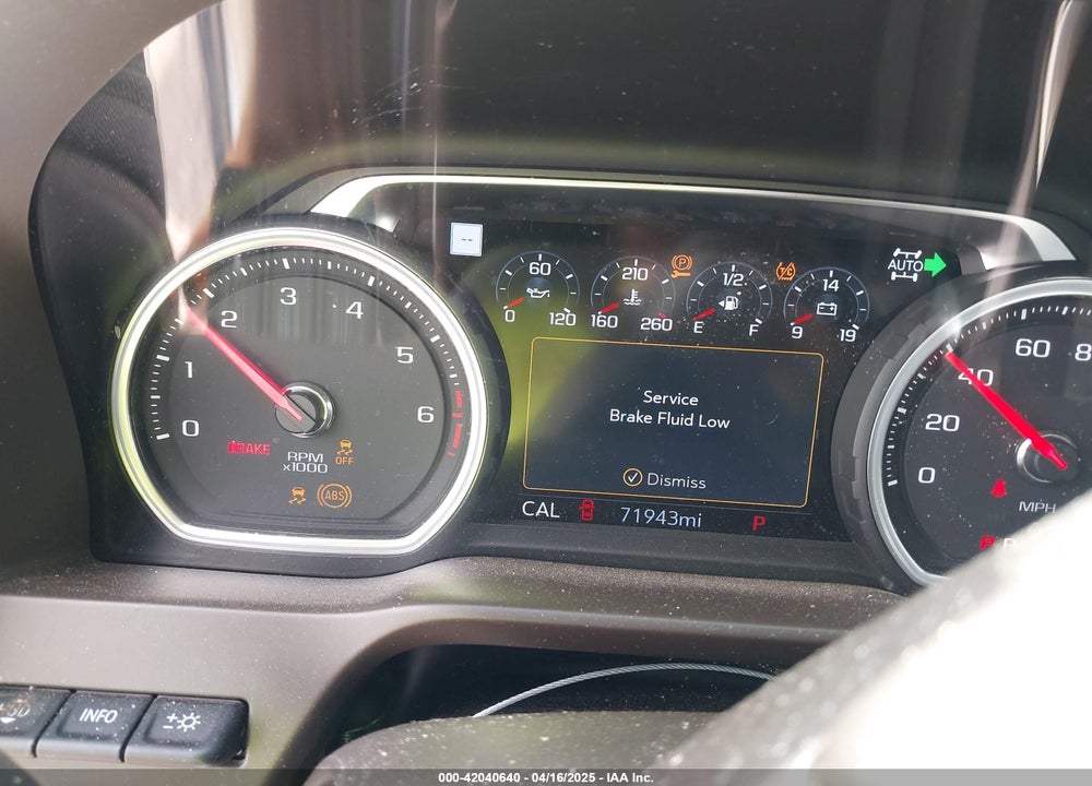 2021 CHEVROLET SILVERADO 2500HD 4WD STANDARD BED LTZ VIN: 1GC4YPE73MF237125