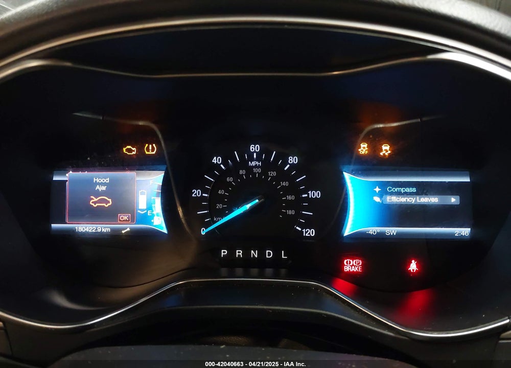 2013 FORD FUSION VIN: 3FA6P0LUXDR328767