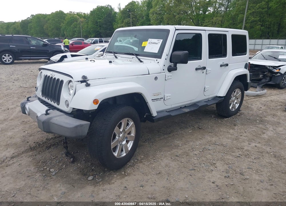 2015 JEEP WRANGLER UNLIMITED VIN: 1C4BJWEG0FL526800
