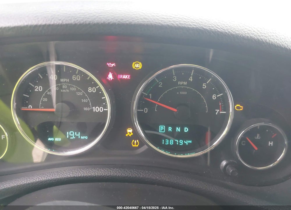 2015 JEEP WRANGLER UNLIMITED VIN: 1C4BJWEG0FL526800