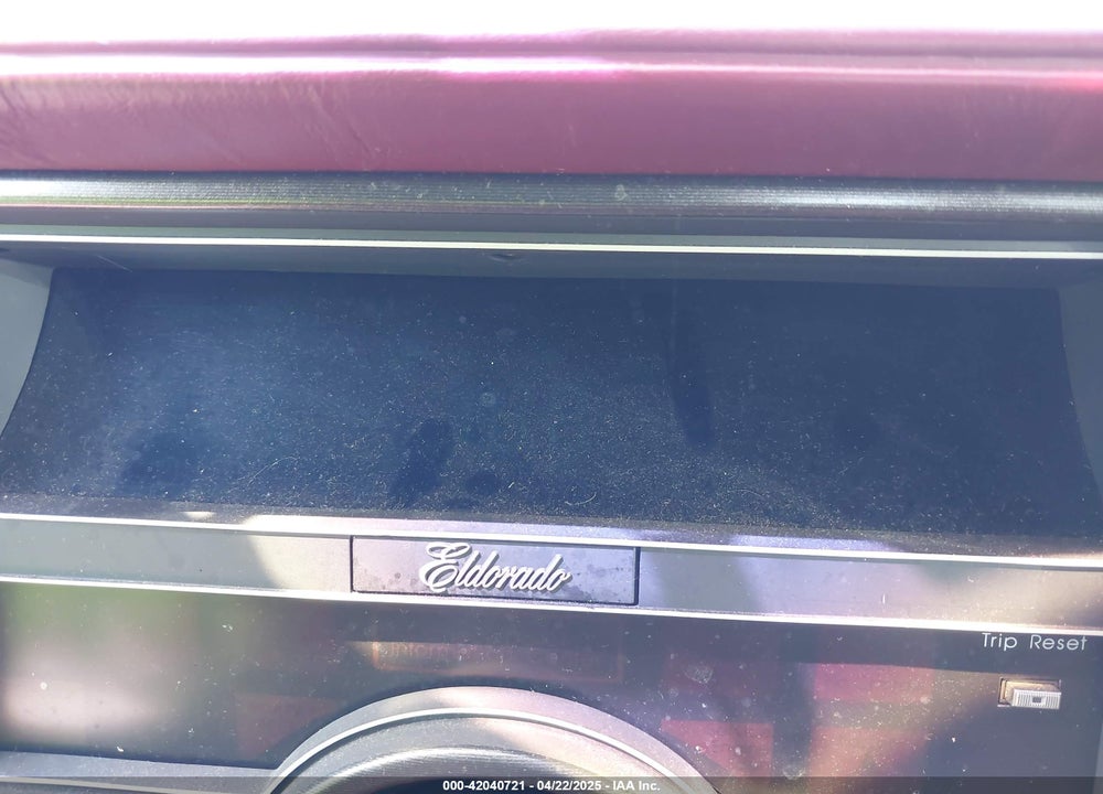 1990 CADILLAC ELDORADO VIN: 1G6EL1331LU620669