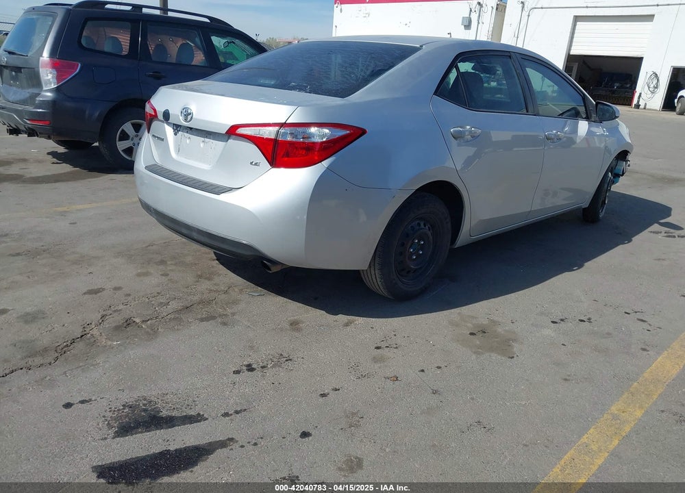 2016 TOYOTA COROLLA VIN: 5YFBURHEXGP407759
