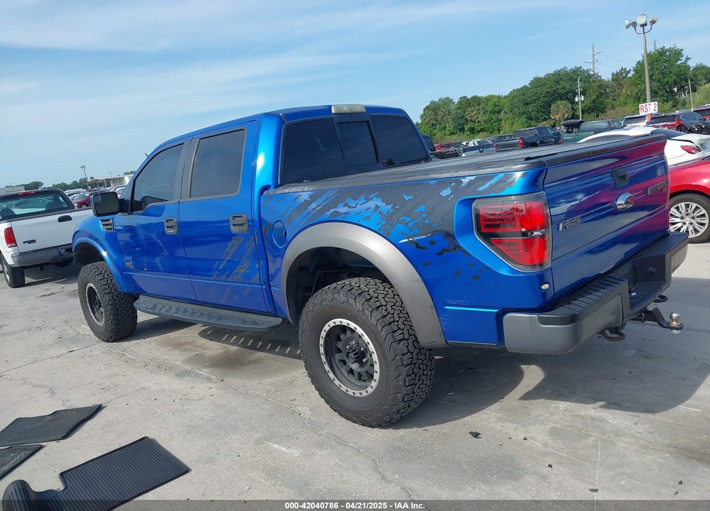 2011 FORD F-150 SVT RAPTOR VIN: 1FTFW1R66BFC64779