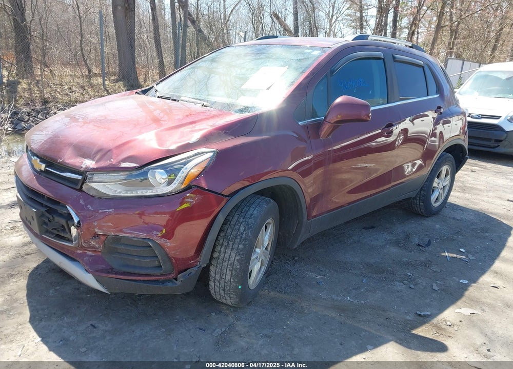 2017 CHEVROLET TRAX VIN: 3GNCJPSB2HL169296