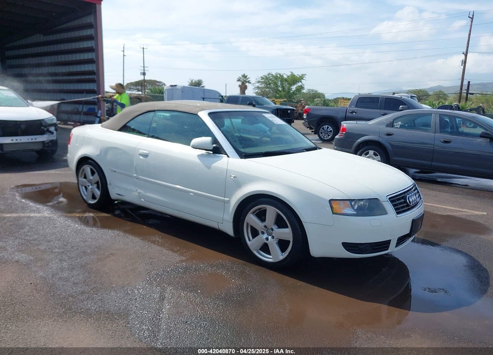 2006 AUDI A4 1.8T VIN: WAUBC48H96K000820