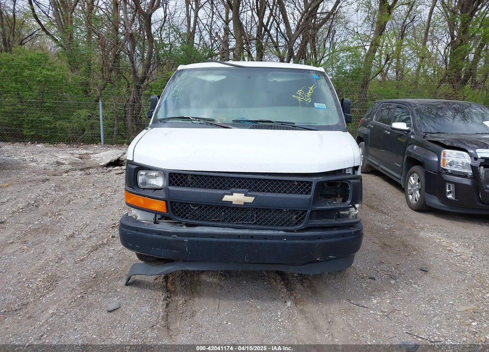 2012 CHEVROLET EXPRESS 2500 WORK VAN VIN: 1GCWGFCA9C1163239