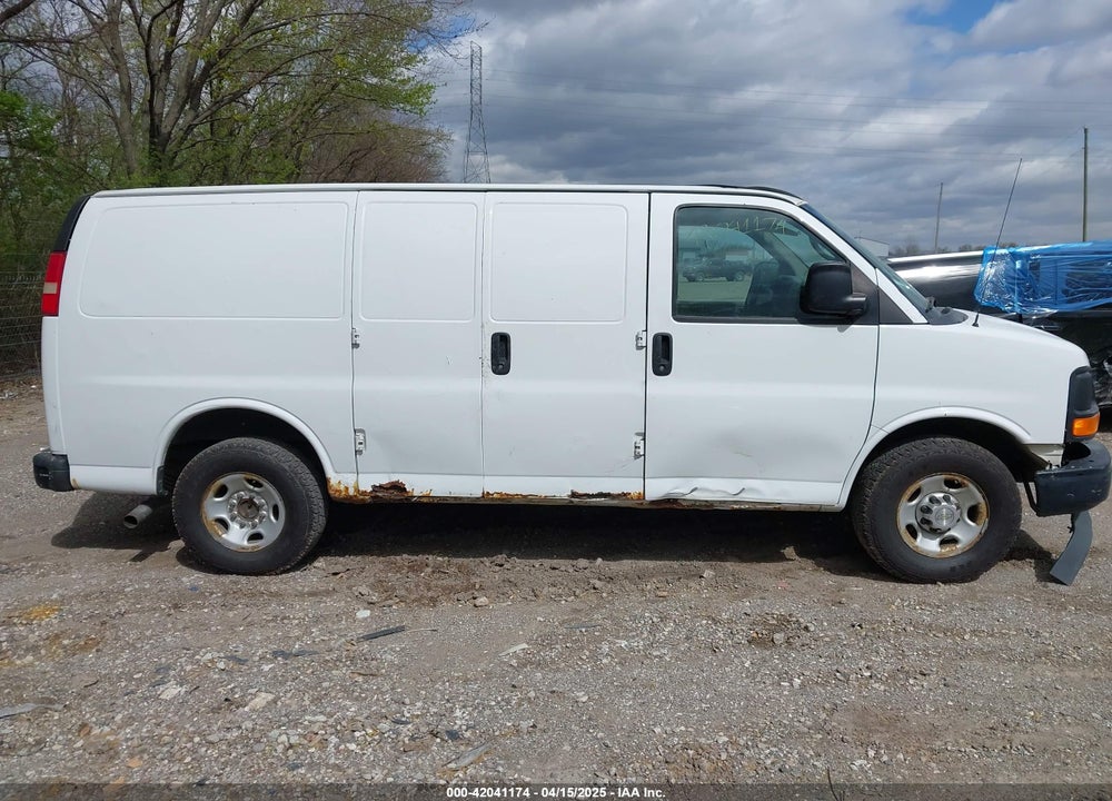 2012 CHEVROLET EXPRESS 2500 WORK VAN VIN: 1GCWGFCA9C1163239