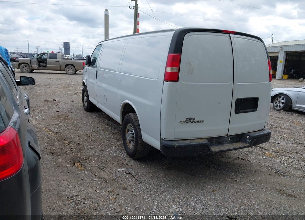 2012 CHEVROLET EXPRESS 2500 WORK VAN VIN: 1GCWGFCA9C1163239