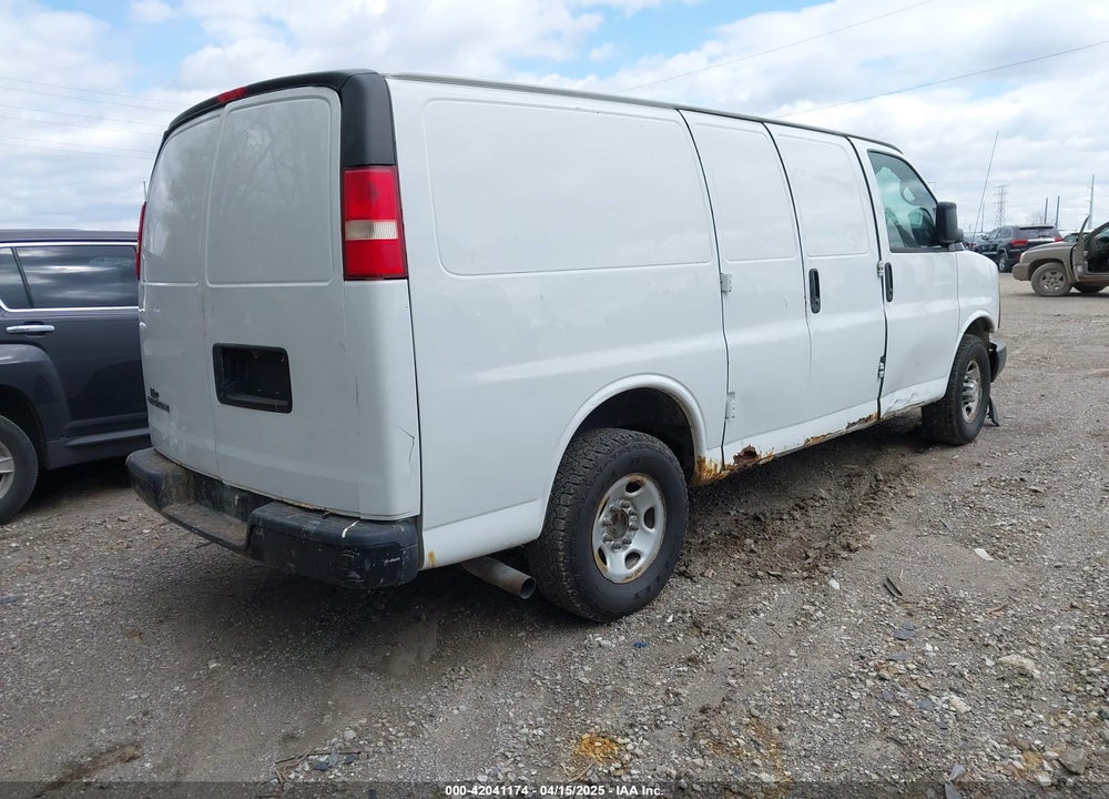 2012 CHEVROLET EXPRESS 2500 WORK VAN VIN: 1GCWGFCA9C1163239